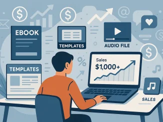 How to make $1,000 a month selling digital products online
