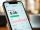 “Smartphone showing high-yield savings account with 5.25% APY, symbolizing best savings account rates in 2025.”